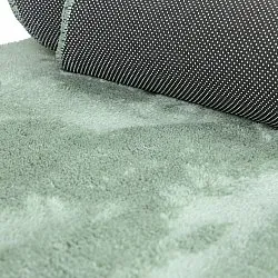 Alfombra Pasillera Ondulada - Aranga Super Soft Fur (verde)