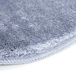 Alfombra Pasillera Ondulada - Aranga Super Soft Fur (azul acero)