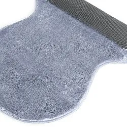 Alfombra Pasillera Ondulada - Aranga Super Soft Fur (azul acero)