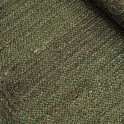 Alfombra de yute ondulada - San Francisco (verde militar)