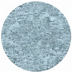 Alfombras redondeadas - Valenza (azul)