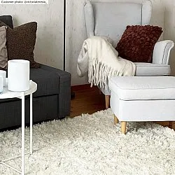 Alfombra de Lana - Aliste Wool Shaggy (snow white)