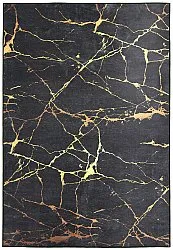 Alfombra Wilton - Vieste (antracita/oro)