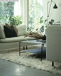 Alfombras de pelo largo - Janjira (offwhite)
