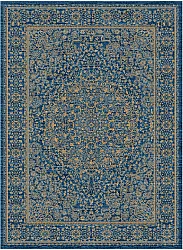 Alfombra Wilton - Vinadio (azul/dorado)