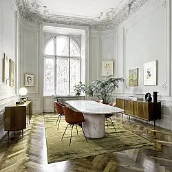 Alfombra de Viscosa - Jodhpur Special Luxury Edition (verde)