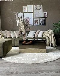 Alfombras redondeadas - Aranga Super Soft Fur (beige)
