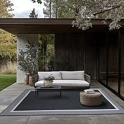 Alfombras de Interior/Exterior - Alta (negro)