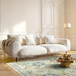 Alfombra Wilton - Bohemia (verde/multicolor)