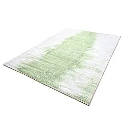 Alfombra Wilton - Cara (verde claro/beige)