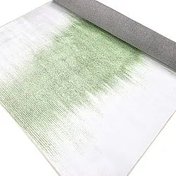 Alfombra Wilton - Cara (verde claro/beige)