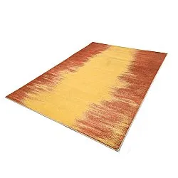 Alfombra Wilton - Cara (naranja/amarillo)