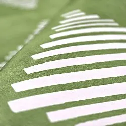 Alfombra Wilton - Carmen (verde/blanco)