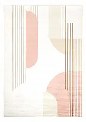 Alfombra Wilton - Delft (rosa/multicolor)