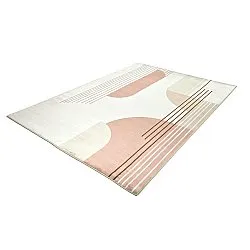 Alfombra Wilton - Delft (rosa/multicolor)