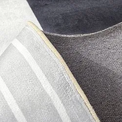 Alfombra Wilton - Delft (blanco/gris/negro)