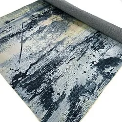Alfombra Wilton - Dolmio (negro/amarillo)