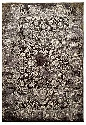 Alfombra Wilton - Flowers (marrón)