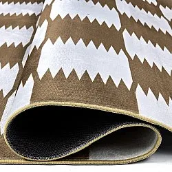 Alfombra Wilton - Gobi (marrón/blanco)
