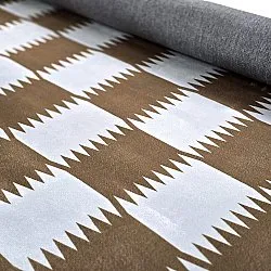 Alfombra Wilton - Gobi (marrón/blanco)