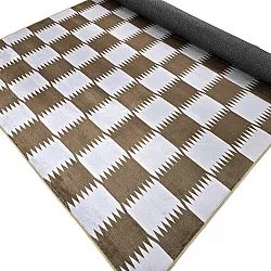 Alfombra Wilton - Gobi (marrón/blanco)