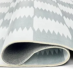Alfombra Wilton - Gobi (gris/blanco)