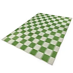Alfombra Wilton - Gobi (verde/blanco)
