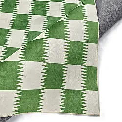 Alfombra Wilton - Gobi (verde/blanco)