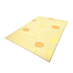 Alfombra Wilton - Honfleur (amarillo/multicolor)