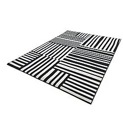 Alfombra Wilton - Joma (negro/blanco)
