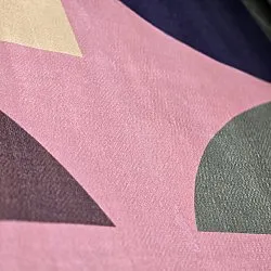 Alfombra Wilton - Kalami (rosa/multicolor)