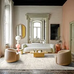 Alfombra Wilton - Kither (beige oscuro)