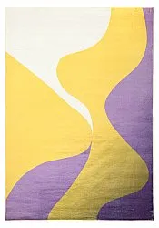 Alfombra Wilton - Leiden (amarillo/morado)