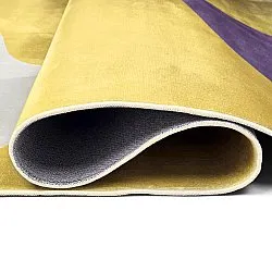 Alfombra Wilton - Leiden (amarillo/morado)