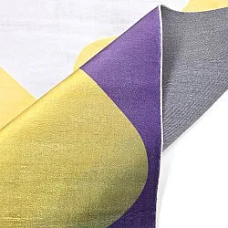 Alfombra Wilton - Leiden (amarillo/morado)
