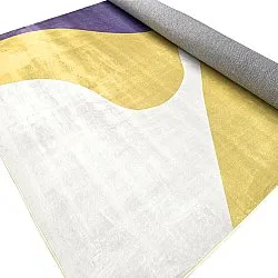 Alfombra Wilton - Leiden (amarillo/morado)