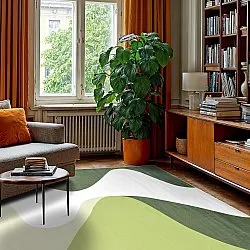 Alfombra Wilton - Leiden (verde)