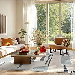 Alfombra Wilton - Lucerne (gris/multicolor)