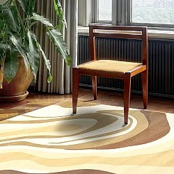 Alfombra Wilton - Mudgee (marrón/multicolor)