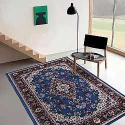 Alfombra Wilton - Peking (azul)