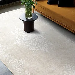 Alfombra Wilton - Santi (beige/blanco)