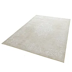Alfombra Wilton - Santi (beige/blanco)