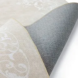 Alfombra Wilton - Santi (beige/blanco)