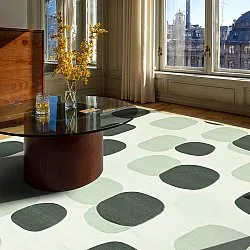 Alfombra Wilton - Sapa (verde/gris)