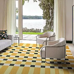 Alfombra Wilton - Sedona (amarillo/multicolor)