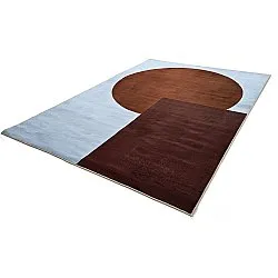 Alfombra Wilton - Taos (azul claro/multicolor)