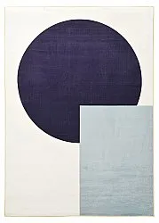 Alfombra Wilton - Taos (blanco/negro/gris)