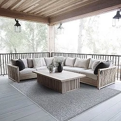 Alfombras de Interior/Exterior - Tromsø (plata)