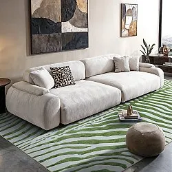 Alfombra Wilton - Zebra (verde)