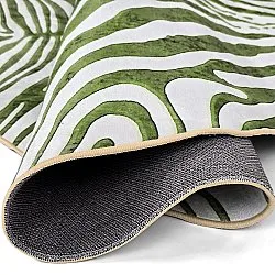 Alfombras redondeadas - Zebra (verde)